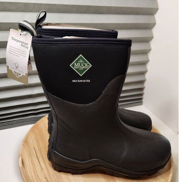 The Original Muck Boot Muckmaster – Men’s 14 – Black – Cold Weather Boots - Picture 1 of 8